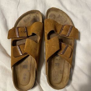 Cognac Birkenstock’s size 38